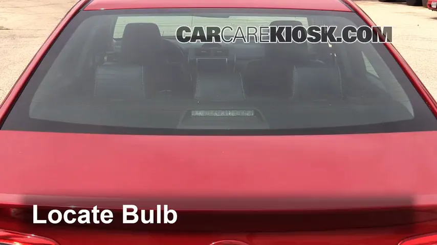 2013 Toyota Camry SE 2.5L 4 Cyl. Lights Center Brake Light (replace bulb)